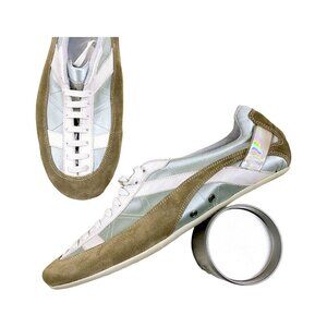 Barbara Bui Vintage lace up sneakers. Size 38 EU. Blue, white